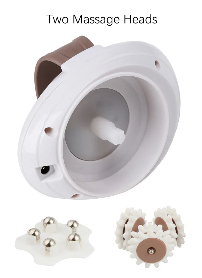 3D Electric Drum Body Slimming Massager Roller Anti-Cellulite Massage Device Fat Burner Machine Loss Weight Tool Relieve Muscle