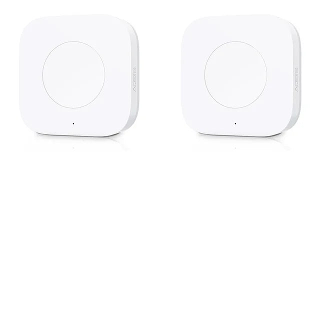 Aqara Wireless Mini Switch Zigbee Connection Versatile 3-way Control Button for Smart Home Devices Compatible with Apple HomeKit