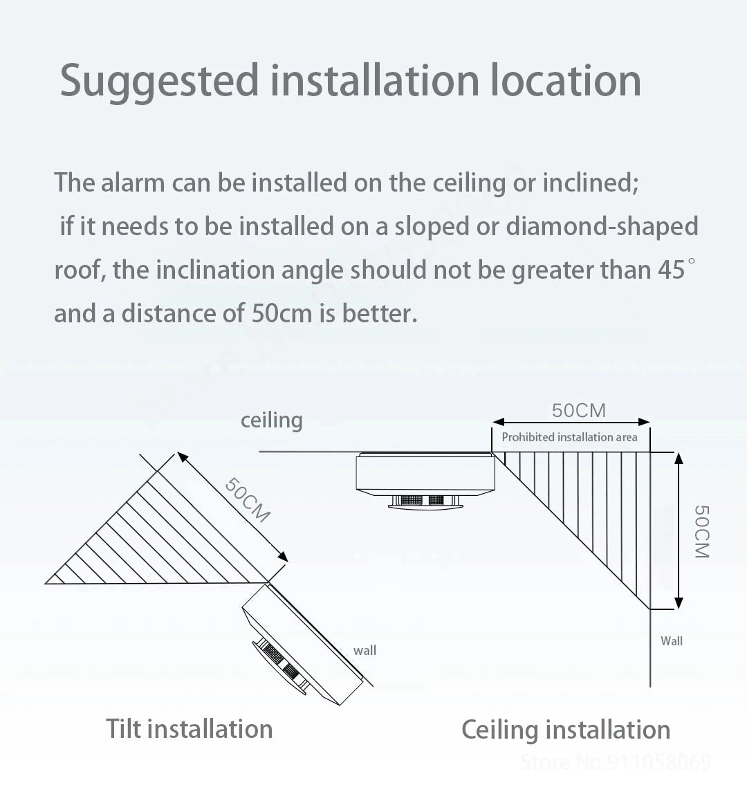 Xiaomi Smoke Detector Honeywell Sensor Fire Alarm Audible&Visual Alarm Work With Bluetooth-compatible Gateway Smart Remote APP
