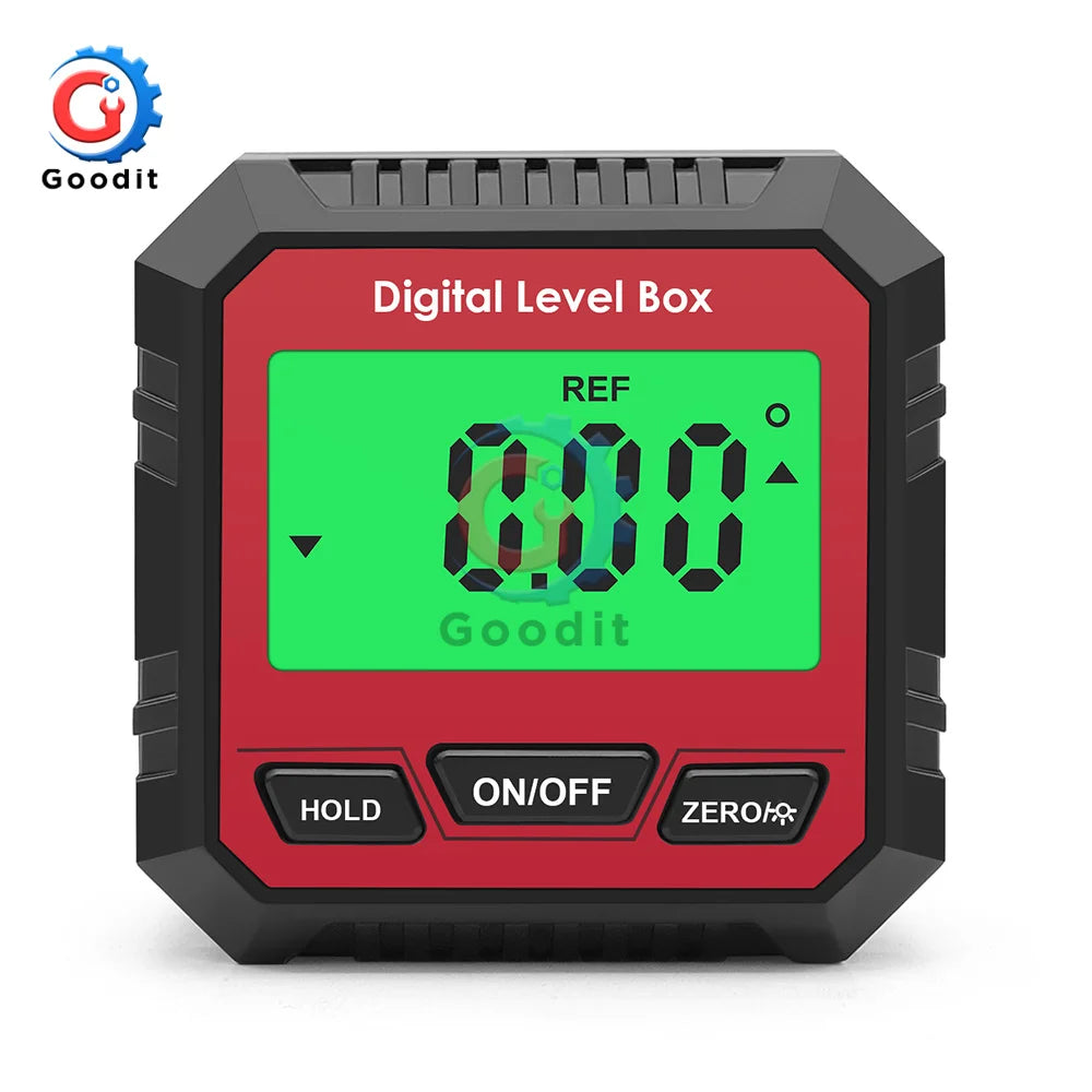 Angle Protractor Universal Magnet Ruler 90° 180° Digital Inclinometer Level Meter Goniometer Angle Bevel Tester Measuring Tools