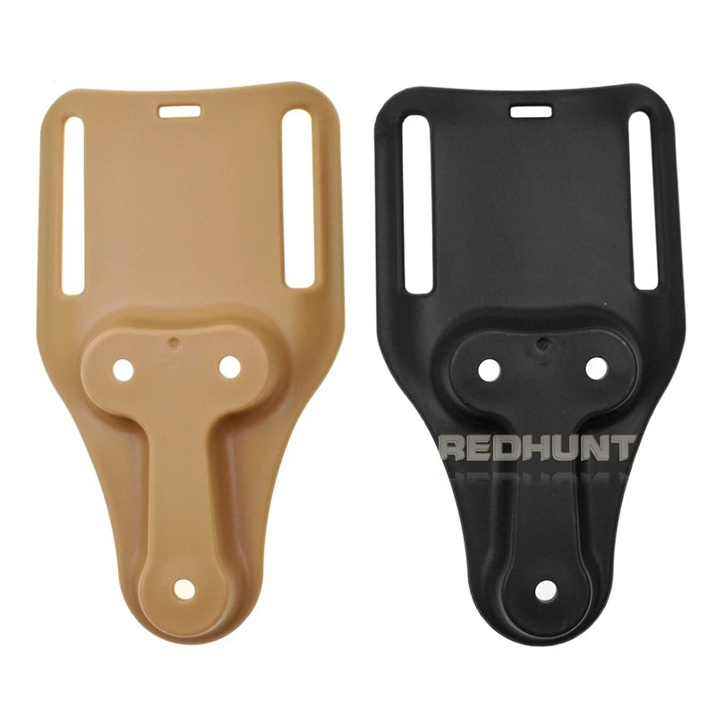 Gun Hoster Accessories Mid-Ride Belt Loop Adapter Loop Mid-Ride Drop Low-Ride Universal Belt Loop Quicck Locking Kit