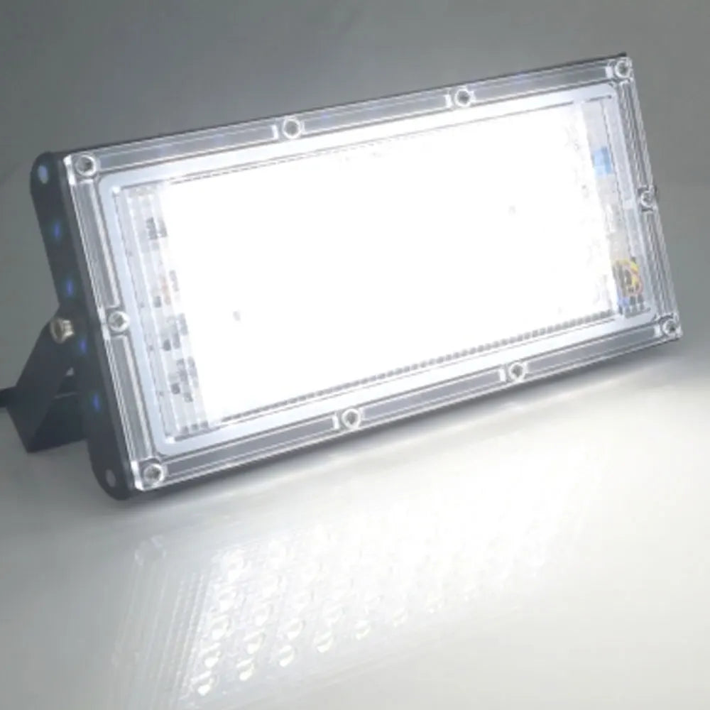 LED Floodlight Bulb 50W AC 110V 220V 230V 240V White Lamp Flood Light Spotlight Outdoor Waterproof for Street Garden Square