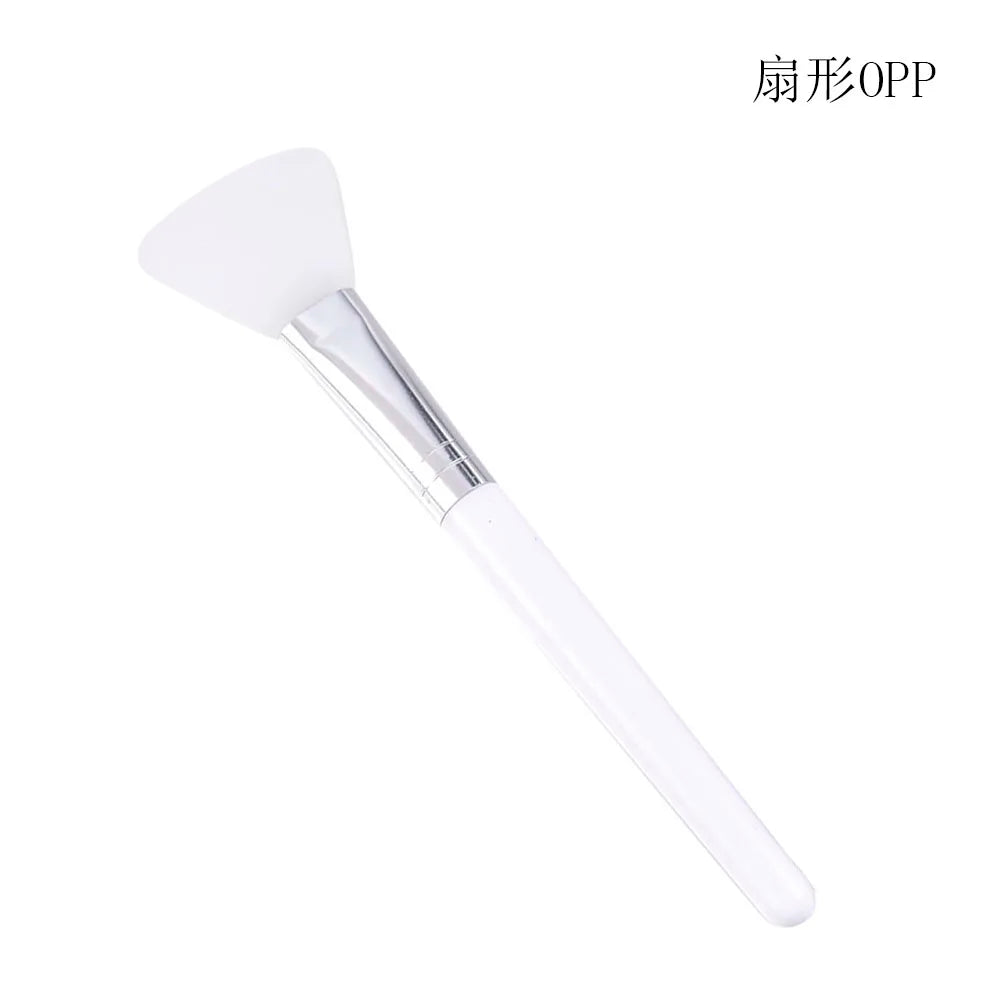1Pc White Makeup Silicone Facial Mask Brush Professional Mud Cream Brushes DIY Skin Care Foundation Gel Cosmetic Beauty Tool