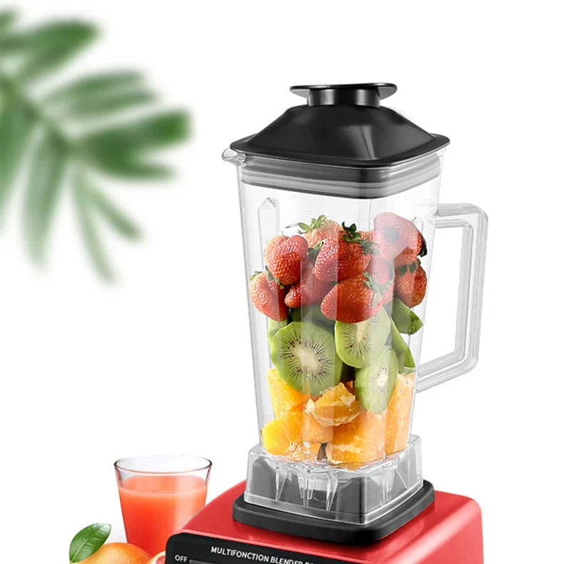 THANKSHARE 3000W Heavy Duty Commercial Grade Blender 6 Blades Mixer Juicer Fruit Food Processor Ice Smoothies BPA Free 2L Jar