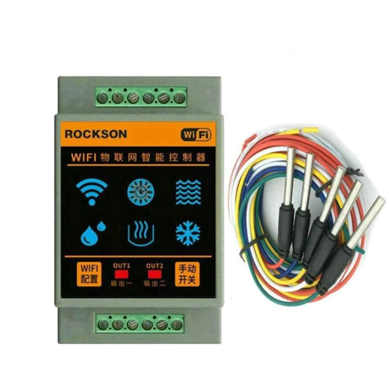 Smart Home Water Leakage Sensor Alarm System Tuya Wifi Swimming Vape Tank Flow detector Protection against water leaks