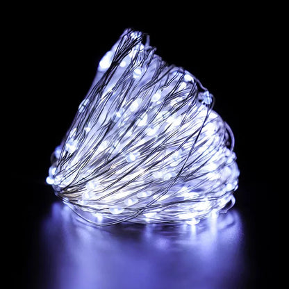 LED String Lights Night Light Holiday lighting Fairy Garland 1M2M3M 5M Decoration Light For New Year Wedding Brithday Party Lamp