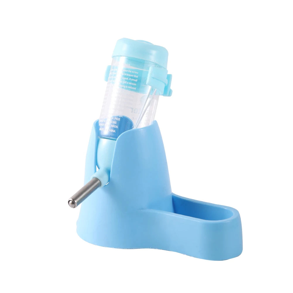Pet Hamster Drinker Water Bottle Dispenser Feeder Hanging Pet Guinea Pig Squirrel Rabbit Drinking Head Pipe Fountain
