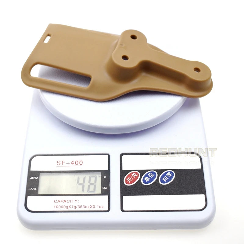 Gun Hoster Accessories Mid-Ride Belt Loop Adapter Loop Mid-Ride Drop Low-Ride Universal Belt Loop Quicck Locking Kit