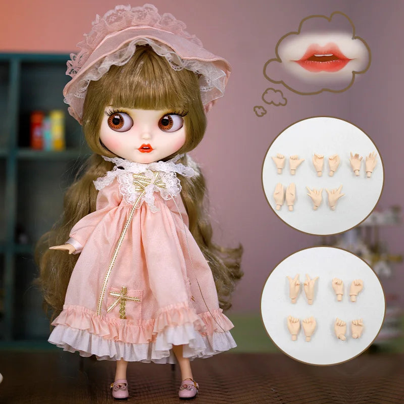 ICY DBS Blyth Doll Combination Including Clothes Shoes Hand Set AB Cosplay Dressing 1/6 BJD