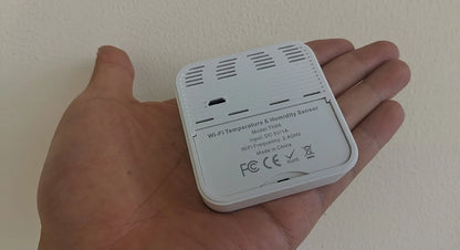 Tuya WiFi Temperature and Humidity Sensor Thermometer for Home Automation for Smart Home Work For Alexa Google Home