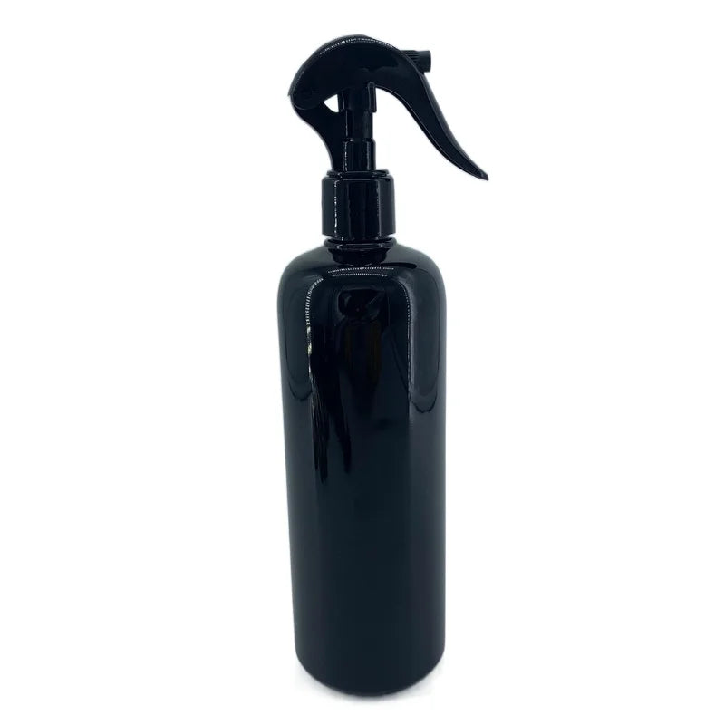 500ml 300ml 250ml Trigger Sprayer Atomizer Black PET Mist Spray Bottle for Cleaning Detergent  10pcs/lot P304