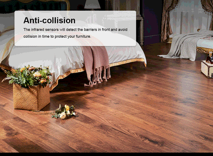 Robot Vacuum Cleaner LIECTROUX/LILIN C30B ,Map Navigation with Memory,Wifi APP Control,6000pa Suction,Smart Electric Water Tank