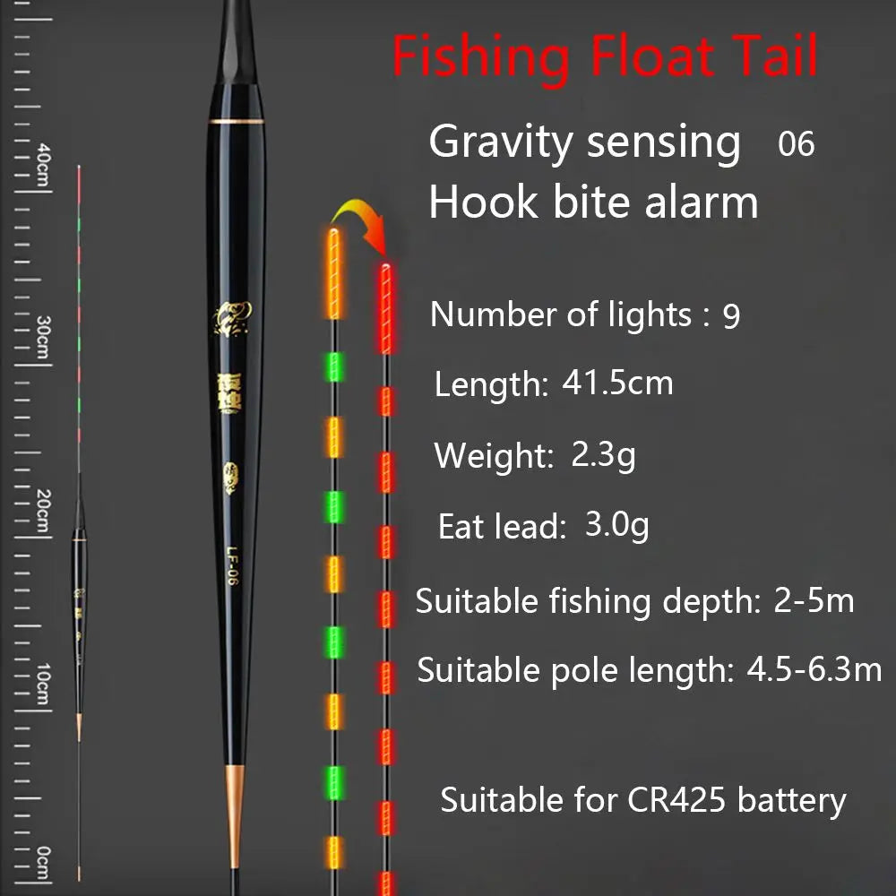 New Electronic Light Color Change Indicator Electronic Floats Buoy Electronic Float tail Bite Alarm Smart Float Top