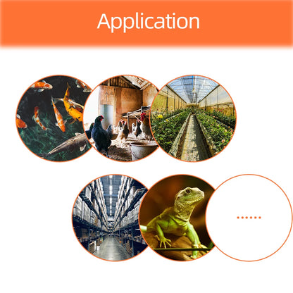 WH8040 Temperature&Humidity Controller 1% ~ 99% Air Refrigeration Thermostat for Home Fridge Lab Cooler 12V/24V/220V