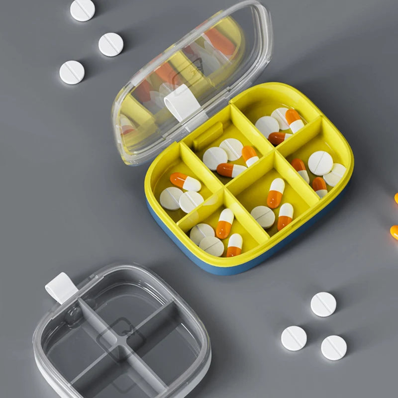 Folding Pill Case Medicine Drug Pills organizer storage Boxs Portable pharmacy Capsule Tablet Container Empty pillbox Cases