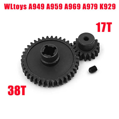 WLtoys A949 A959 A969 A979 A959-B A969-B A979-B RC Car spare part Car bottom A949-23/A959-B-27 Upgrade metal differential Parts