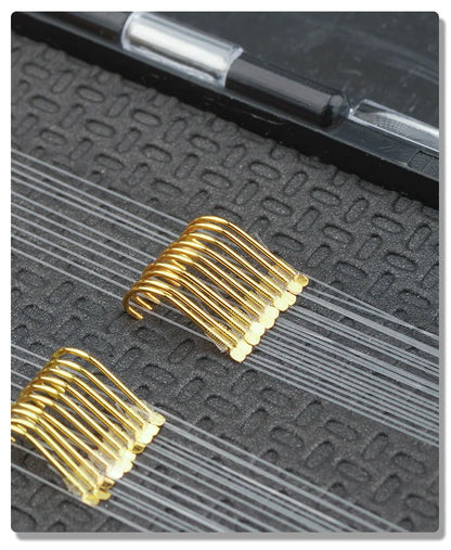 Double Hook Link Sub-line Crucian Carp Fishing Hooks Barbed Fish Hook Set with Fishing Line Fish Gear Anzuelos De Pesca Mar