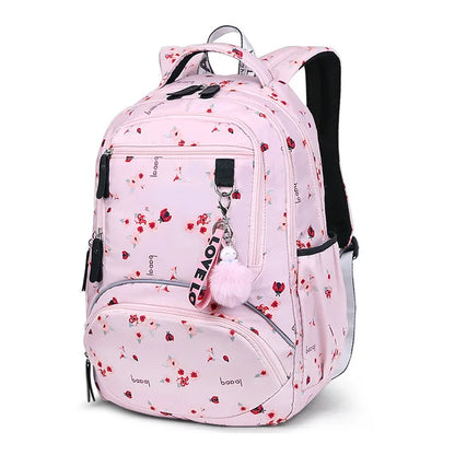Large schoolbag cute Student School Backpack Printed Waterproof bagpack primary school book bags for teenage girls kids mochila