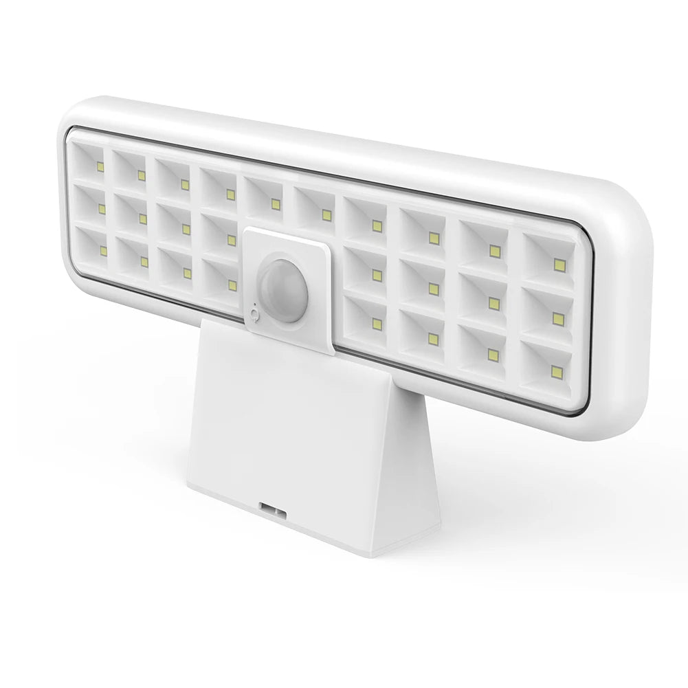 Outdoor Solar Lights With Motion Sensor  360° Rotatable Led Outdoor Lighting Waterproof Smart Control Garden Wall Light