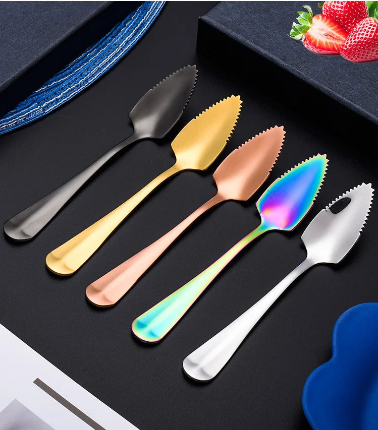 304 Stainless Steel Salad Spoon Fork Spoon Set Spoon Gift Fork Fruit Fork Soup Spoon Western Food Fork Spoon Children's Spoon