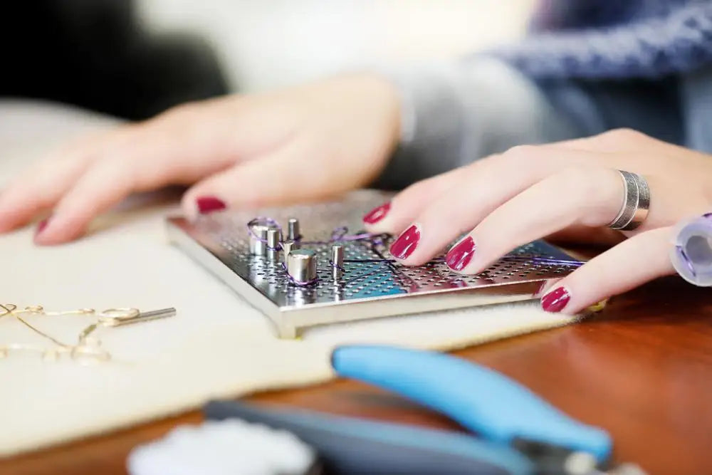 XUQIAN Wire jig Kit with Jewelry Tools Economy Wire Twister for Jewelry Making and Wire Wrapping Artistic Wire Deluxe Wire Jig