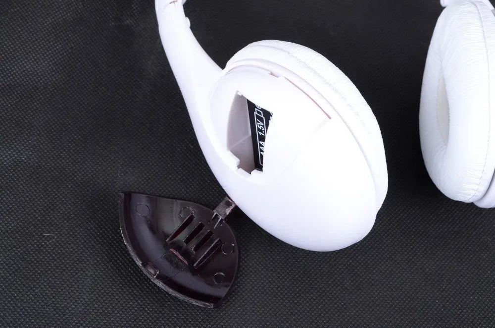 5-in-1 Wireless Headset TV Headset Computer Game RF Wireless Headset  Wireless Headset Stereo Headphone for IPod MP3 FM TV PC
