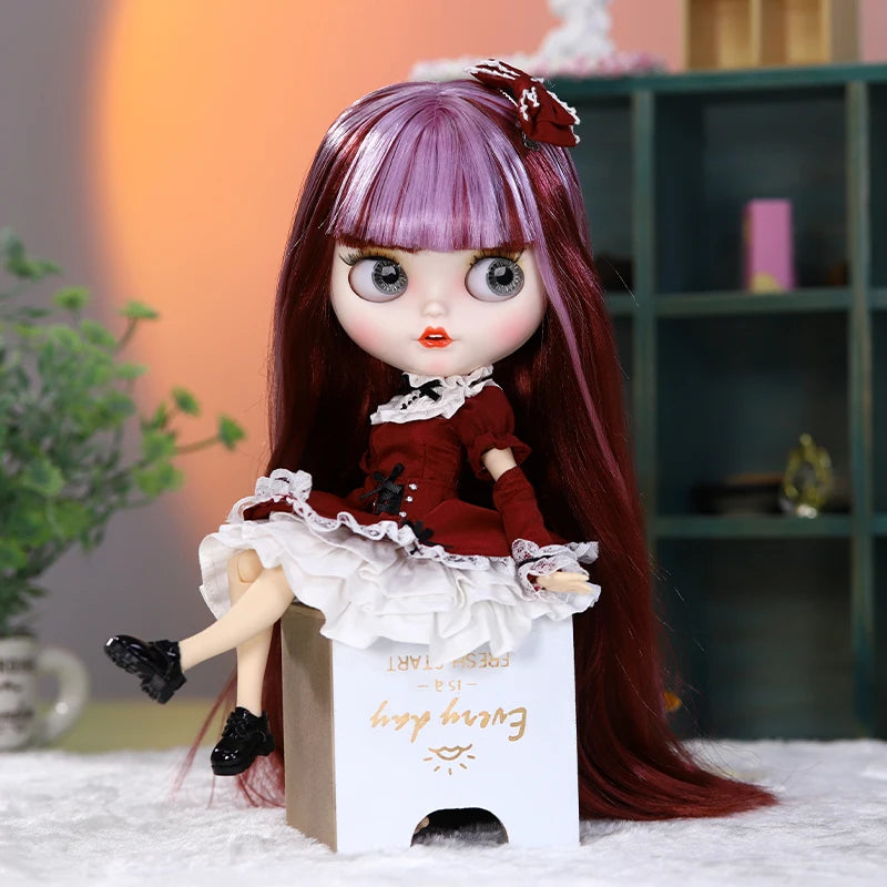 ICY DBS Blyth Doll Combination Including Clothes Shoes Hand Set AB Cosplay Dressing 1/6 BJD