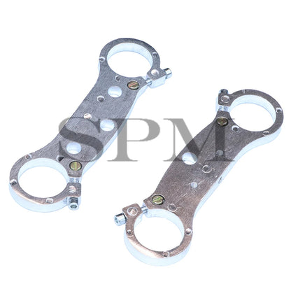 49CC Mini Sports Car Steering Gear Up and Down Connected Front Fork Parts 1 Pair Up and Down