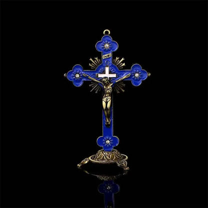 Big cross crucifix station christ catholic jesus statue large religious prayer church decoration car church decoration