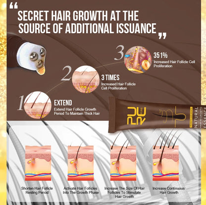 PURC Ginger Hair Serum Smoothing Shiny Strengthen Hair Scalp Treatment Hair Care Products