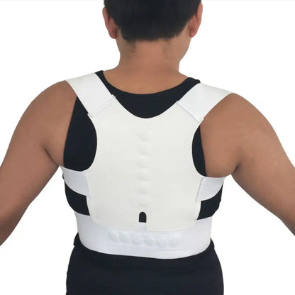 Magnetic Posture Corrector Corset Back Correction Shoulder Brace Lumbar Support Straight Pain Relief for Child Adult Unisex