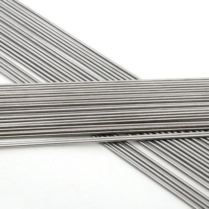 20PCS 50CM Stainless Steel Spring Wire Hard Wire Full Hard Wire Straight Wire 0.2-3MM Spring Steel Wire
