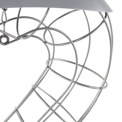 Bird Feeder Feed Station Hanging Garden Plastic Birds Food Dispenser Feeders Outdoor Tree Decoration Fat Ball Suet Feeder