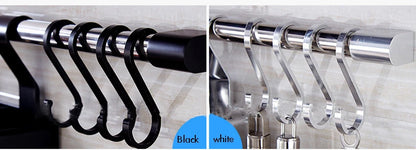 S Hook,  Aluminum S Shaped Hooks for Kitchen, Bathroom, Heavy Duty Hanger Hooks for Hanging Pots, Pans, Plants, Towels