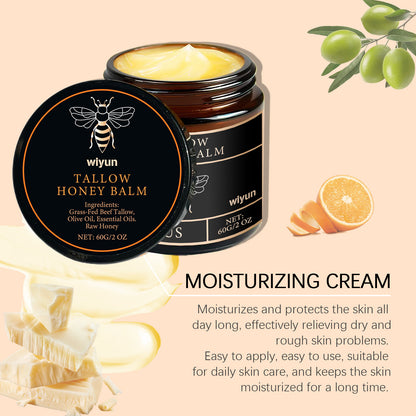 Beef Tallow Cream Remove Dark Spots Melanin Brightening Firming Tightening Repair Anti Sagging Dryness Moisturizing Body Lotion