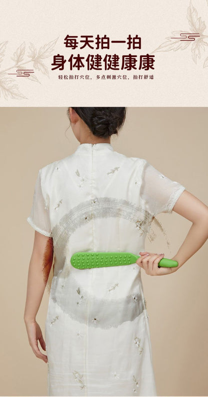 Meridian beat pounding back beat cervical spine health massage stick fitness home beat lengthening health artifacts