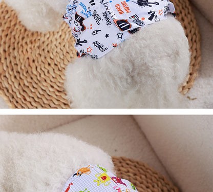 Washable Pet Physiological Pants Reusable Dog Diaper Pad Pet Absorbent Pad Dog Diaper Male Physiological Pants  Shorts  Diapers