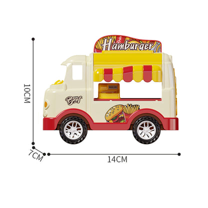 Mini Double Door Refrigerator  Simulation Fridge Kitchen Furniture Pretend Play Educational Toy Home Accessories Children's Gift