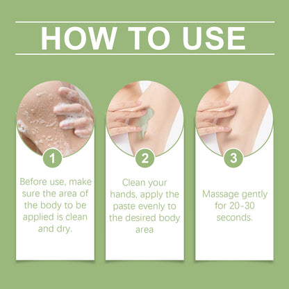 Effective Body Odor Removal Cream Sweat Eliminator Underarm Odor Treatment Bad Smell Antiperspirants Lasting Armpit Deodorizer