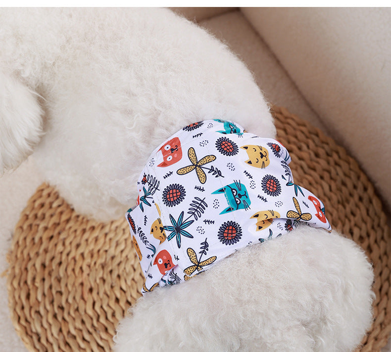 Washable Pet Physiological Pants Reusable Dog Diaper Pad Pet Absorbent Pad Dog Diaper Male Physiological Pants  Shorts  Diapers