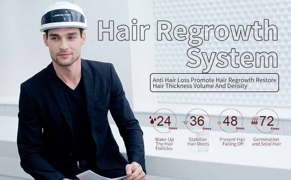 Latest Explosion Hair Growth Helmet Infrared Laser Hair Growth Device