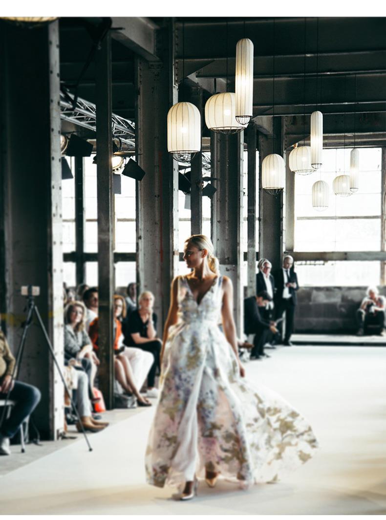 Japanese Lantern Lamp Modern Fabric Pendant Lamp For Living Room Homestays Corridors Staircase Decorative LED Cloth Hanging Lamp