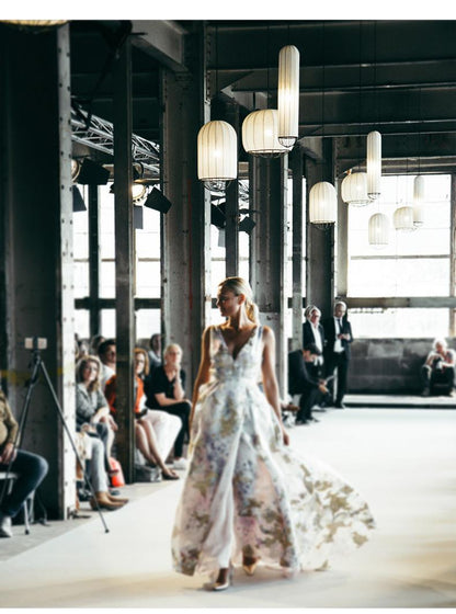 Japanese Lantern Lamp Modern Fabric Pendant Lamp For Living Room Homestays Corridors Staircase Decorative LED Cloth Hanging Lamp