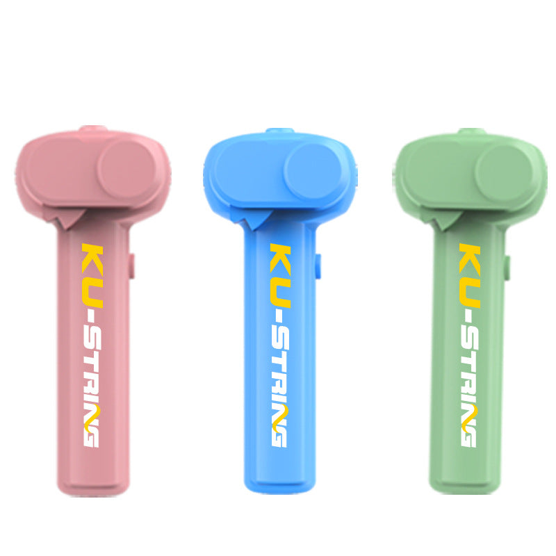 String Rope Glow in The Dark String Rope Launcher Luminous Portable Handheld String Stress Relief Toy For Kids Party Gift