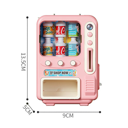 Mini Double Door Refrigerator  Simulation Fridge Kitchen Furniture Pretend Play Educational Toy Home Accessories Children's Gift