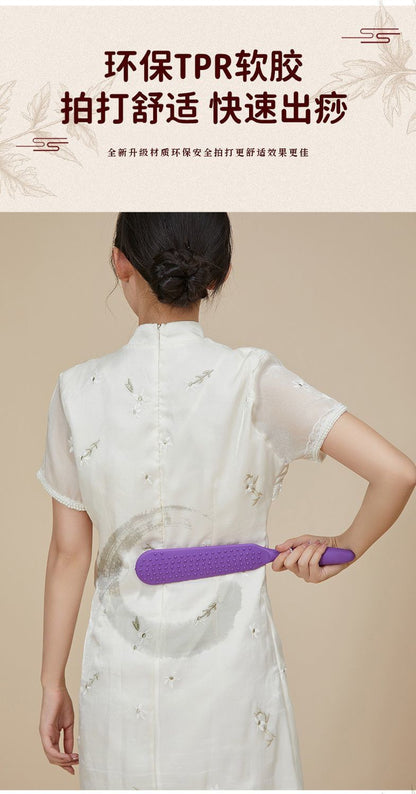 Meridian beat pounding back beat cervical spine health massage stick fitness home beat lengthening health artifacts