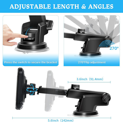 Car Rear View Monitor 4.3'' HD 1080P Screen Baby Car Mirror Adjustable Wide View Angle for Infants Kids Pets Night Vision Camera