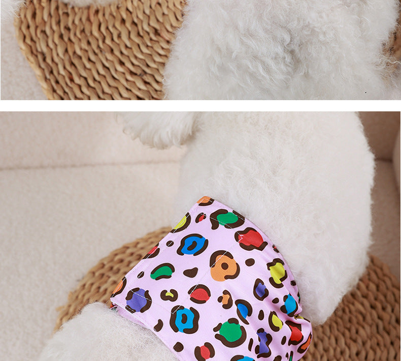 Washable Pet Physiological Pants Reusable Dog Diaper Pad Pet Absorbent Pad Dog Diaper Male Physiological Pants  Shorts  Diapers