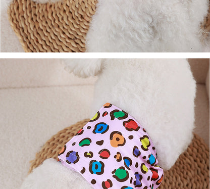 Washable Pet Physiological Pants Reusable Dog Diaper Pad Pet Absorbent Pad Dog Diaper Male Physiological Pants  Shorts  Diapers