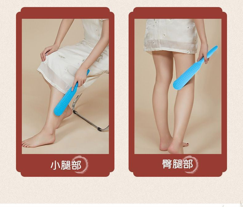 Meridian beat pounding back beat cervical spine health massage stick fitness home beat lengthening health artifacts